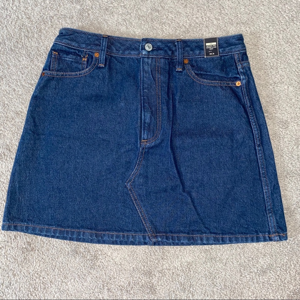 NWT Abercrombie & Fitch Denim Skirt